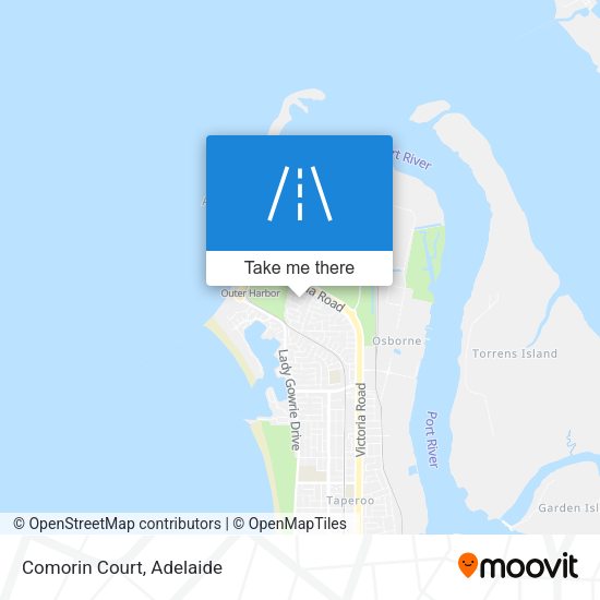 Comorin Court map