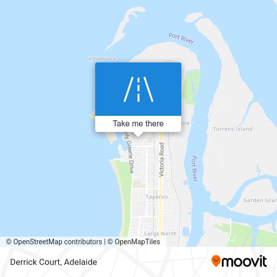 Derrick Court map