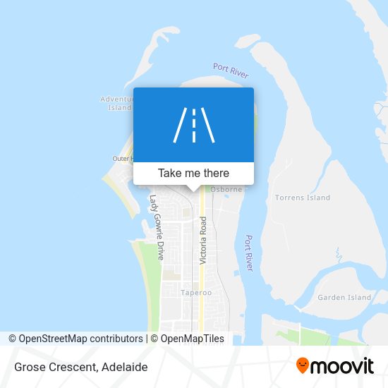 Grose Crescent map
