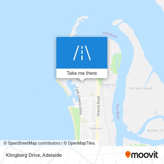 Klingberg Drive map