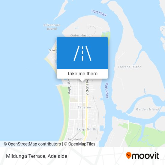 Mildunga Terrace map