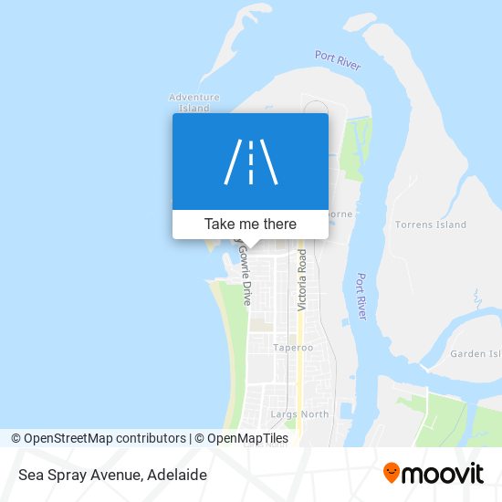 Sea Spray Avenue map