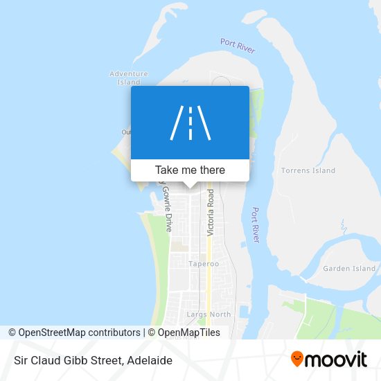 Sir Claud Gibb Street map