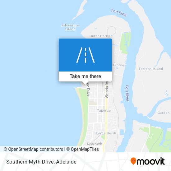 Southern Myth Drive map