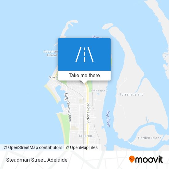 Steadman Street map