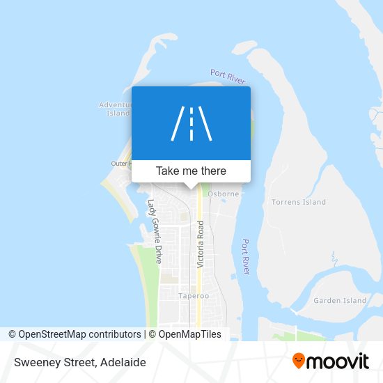 Sweeney Street map