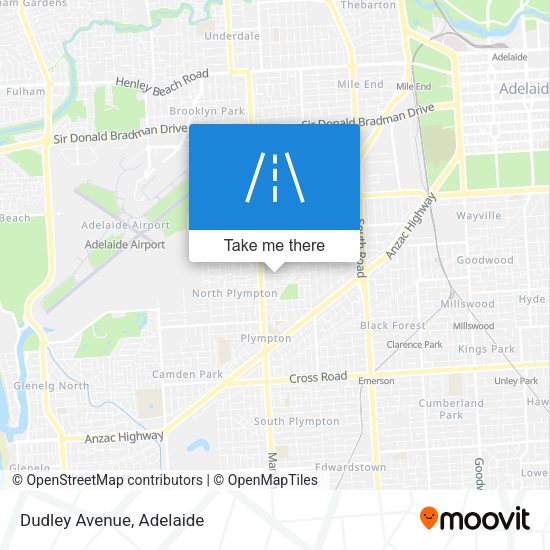 Dudley Avenue map