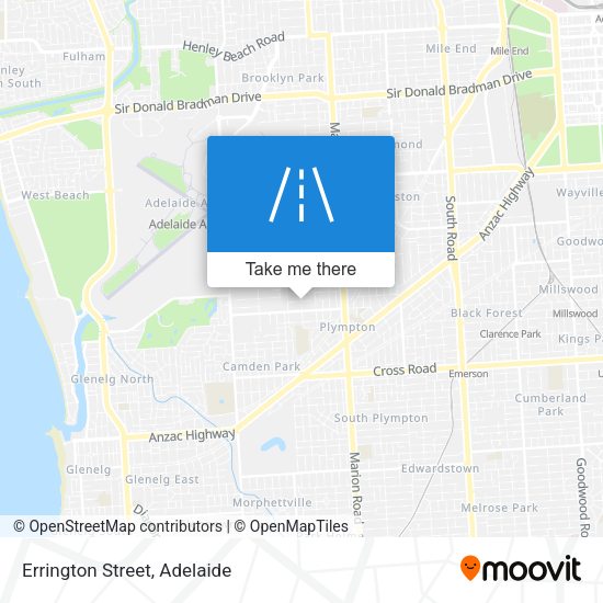 Errington Street map