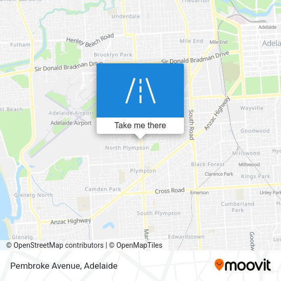 Pembroke Avenue map