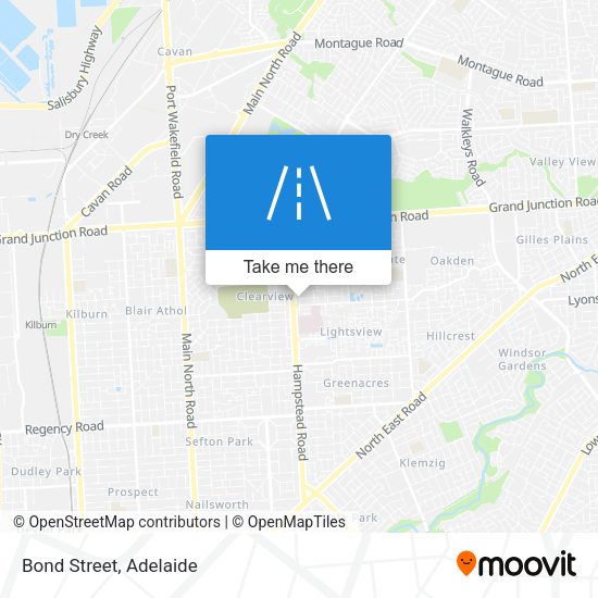 Bond Street map