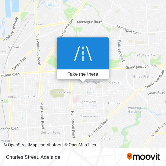 Charles Street map