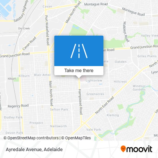 Ayredale Avenue map