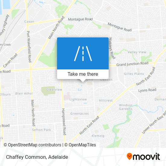 Chaffey Common map