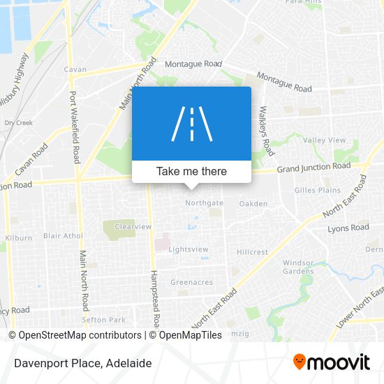 Davenport Place map