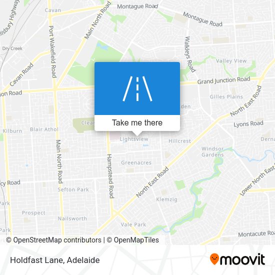 Holdfast Lane map