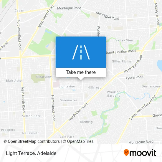 Mapa Light Terrace