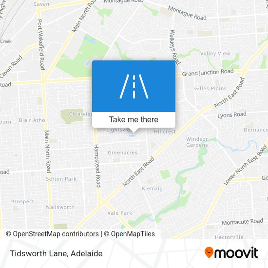 Tidsworth Lane map