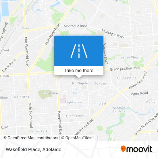Wakefield Place map