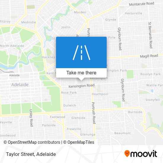 Taylor Street map