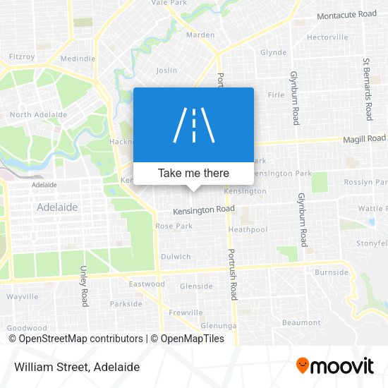 William Street map