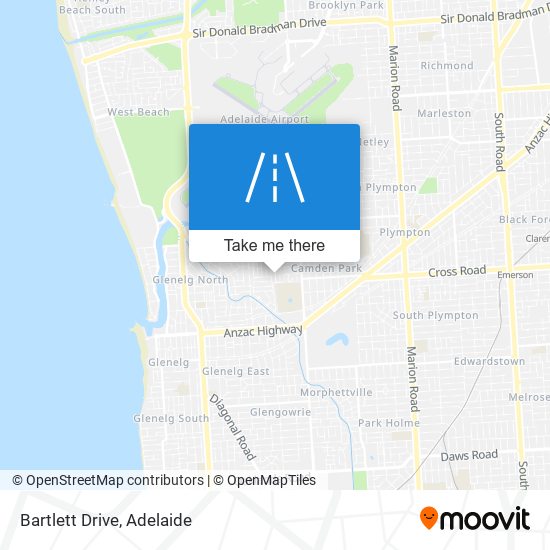 Bartlett Drive map