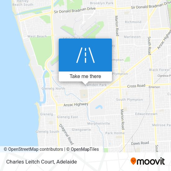Charles Leitch Court map