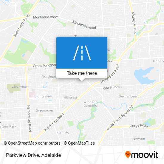 Parkview Drive map