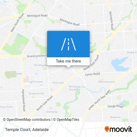 Temple Court map