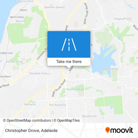 Christopher Grove map