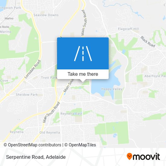 Serpentine Road map