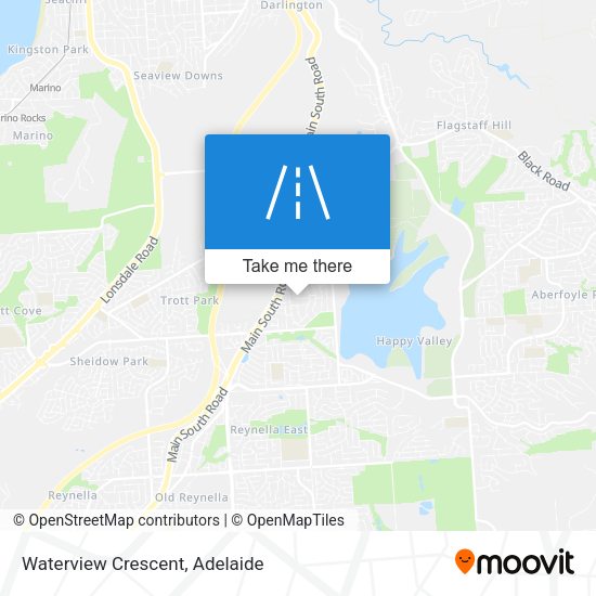 Waterview Crescent map