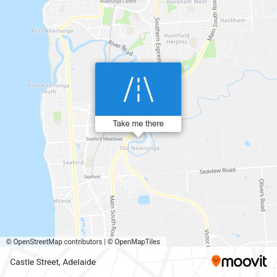 Castle Street map