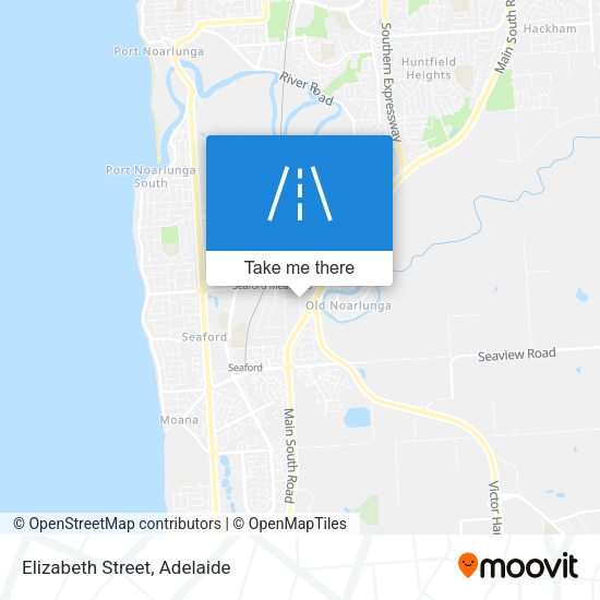 Elizabeth Street map