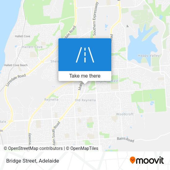 Bridge Street map