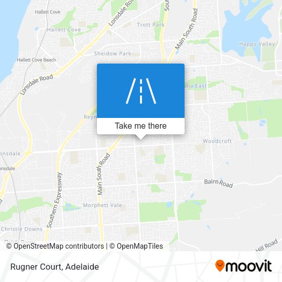 Rugner Court map
