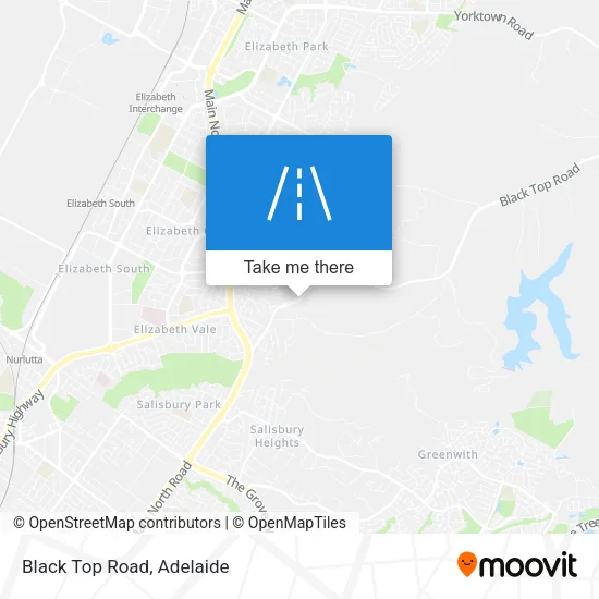 Black Top Road map