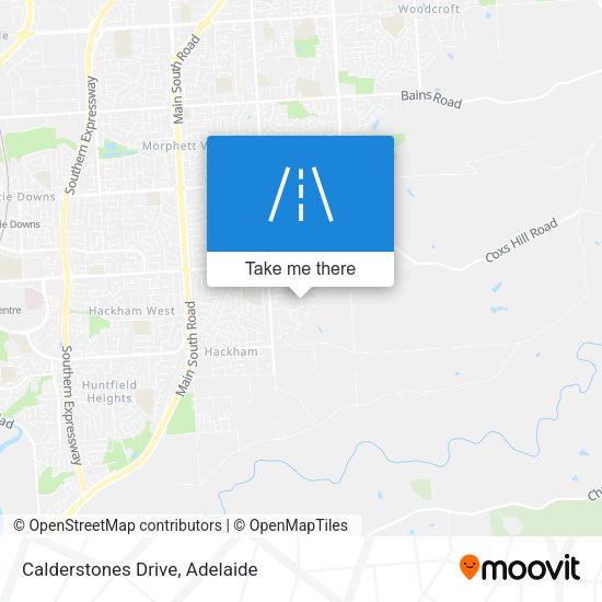Calderstones Drive map
