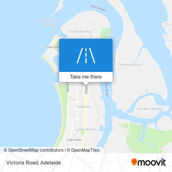 Victoria Road map