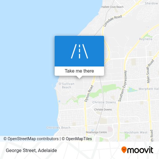 George Street map