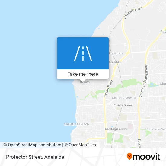 Mapa Protector Street