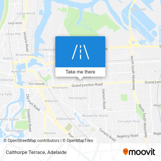 Calthorpe Terrace map