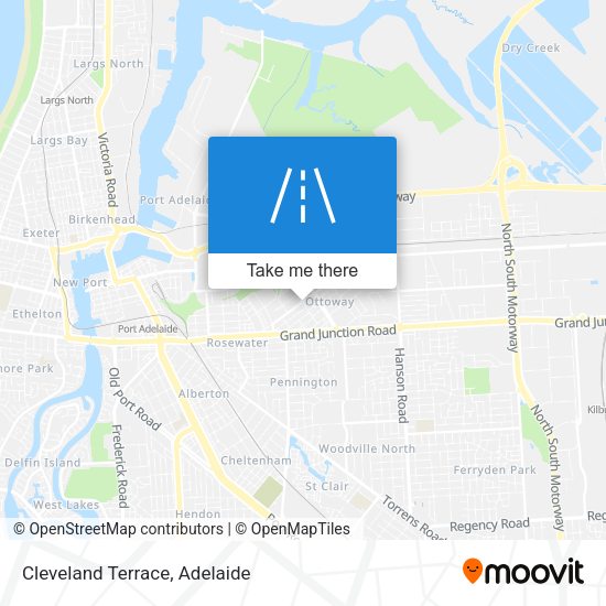Cleveland Terrace map