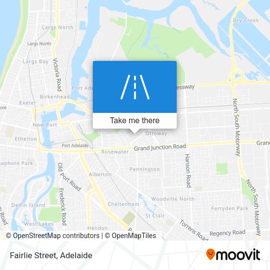 Fairlie Street map