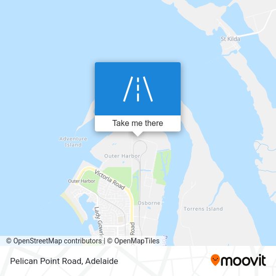 Pelican Point Road map