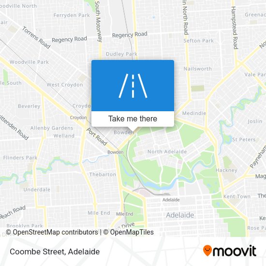 Coombe Street map