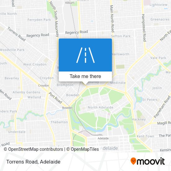 Torrens Road map