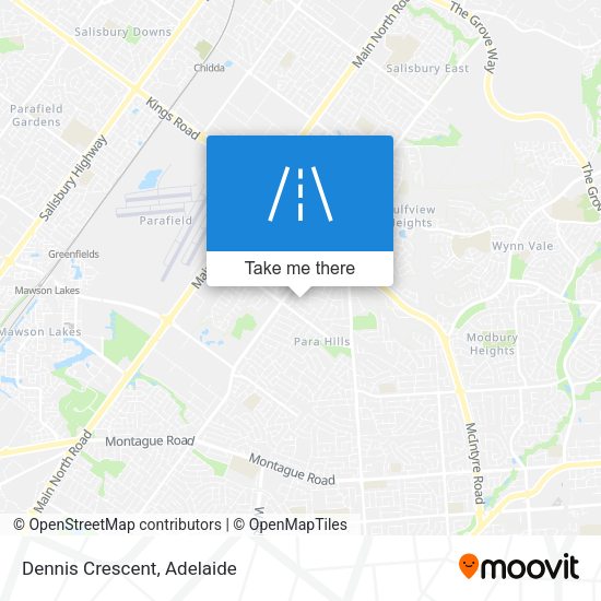 Dennis Crescent map