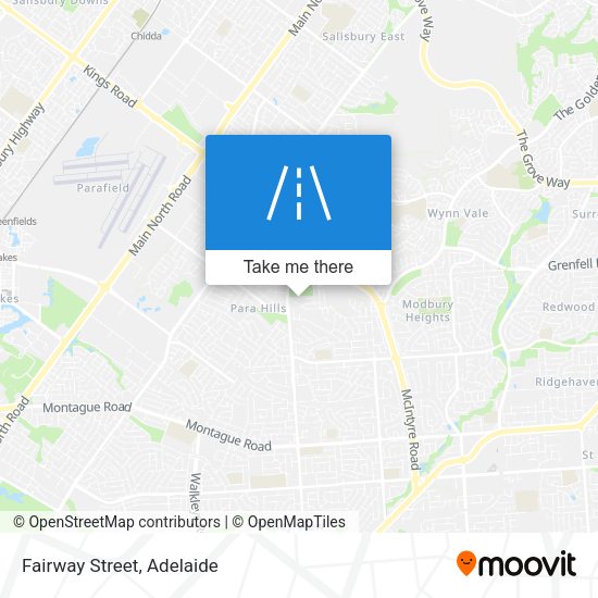 Fairway Street map