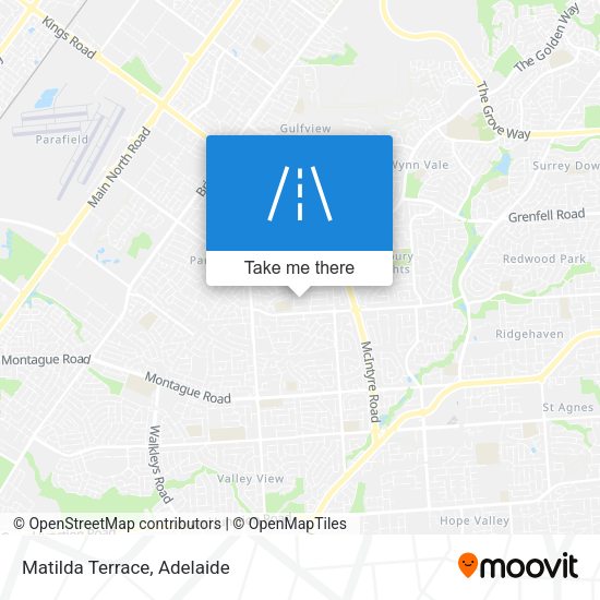 Matilda Terrace map