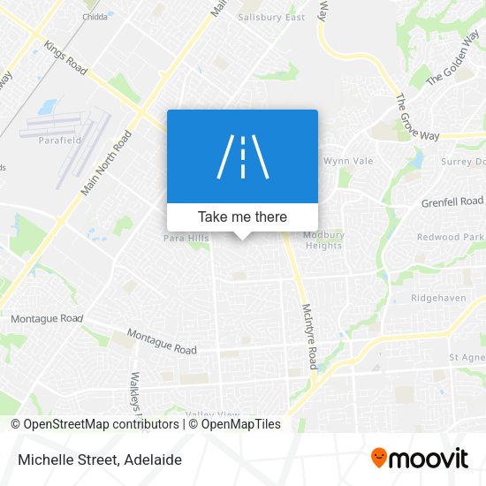 Michelle Street map